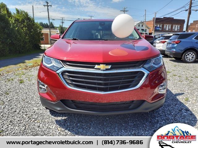 Used 2021 Chevrolet Equinox LT with VIN 3GNAXUEV5ML335170 for sale in Portage, PA