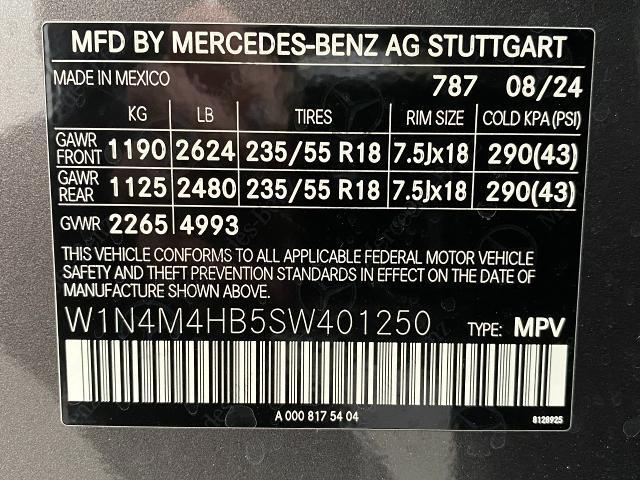 2025 Mercedes-Benz GLB Vehicle Photo in Appleton, WI 54913