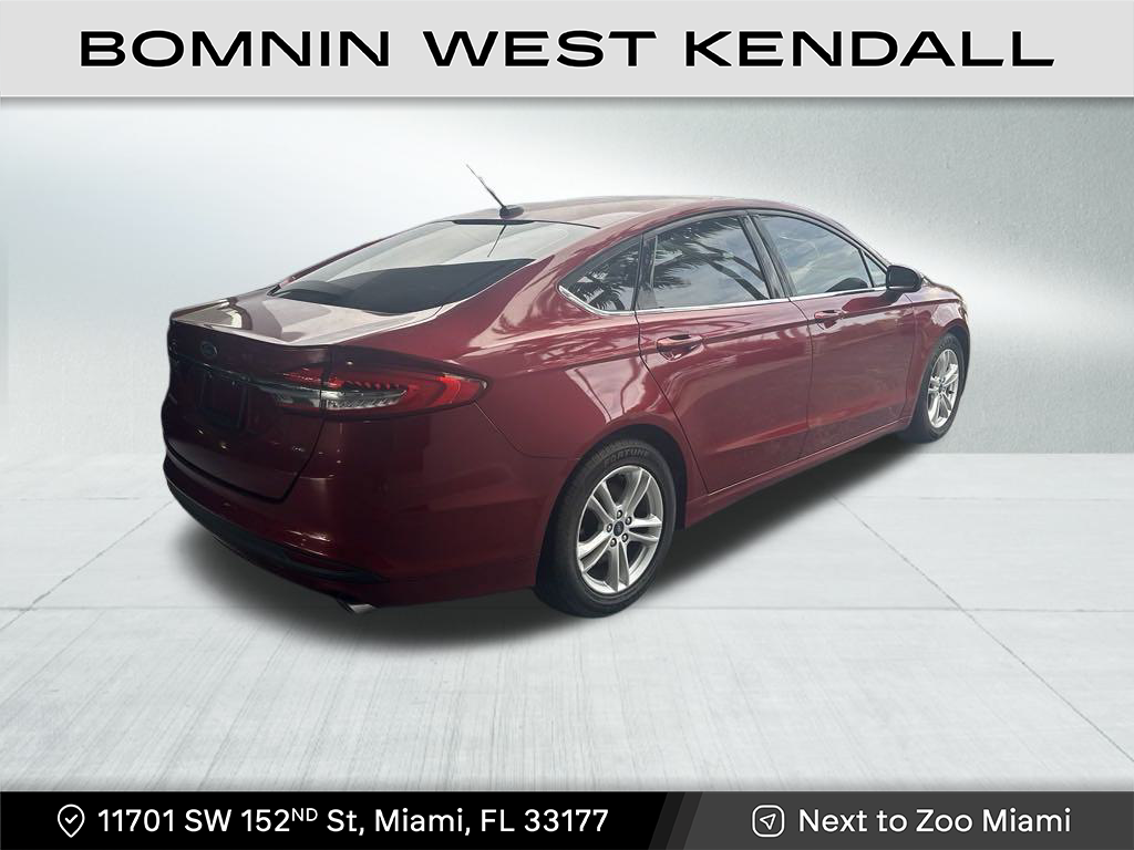 Used 2018 Ford Fusion SE with VIN 3FA6P0H72JR113432 for sale in Miami, FL