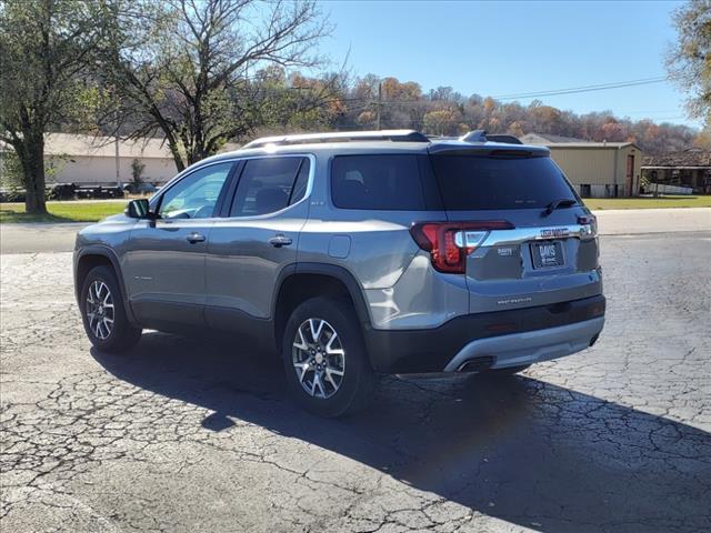 Used 2021 GMC Acadia SLE with VIN 1GKKNKLS3MZ120528 for sale in Harrison, AR