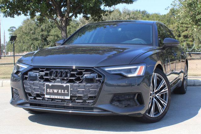 2024 Audi A6 Sedan Vehicle Photo in HOUSTON, TX 77090