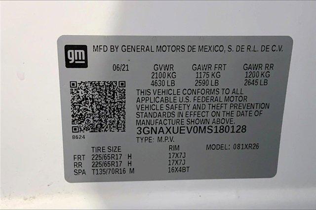 2021 Chevrolet Equinox Vehicle Photo in INDEPENDENCE, MO 64055-1314