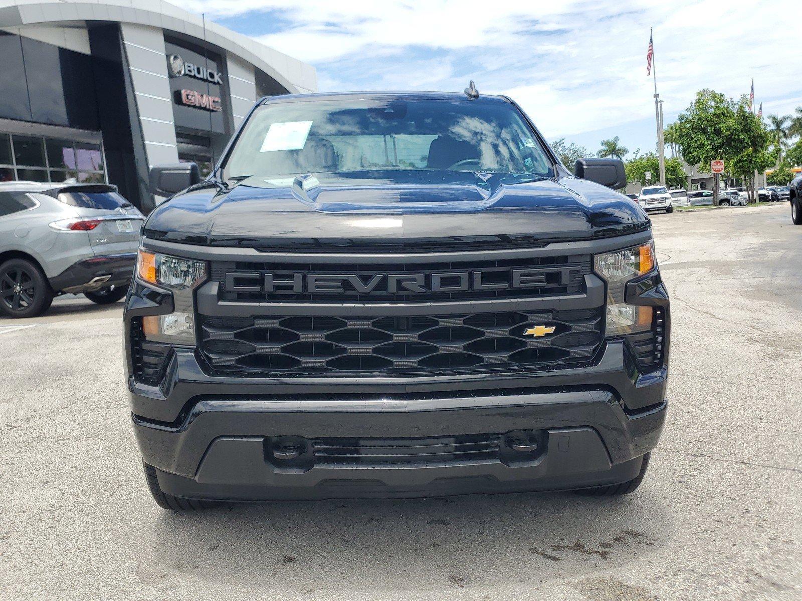 Used 2023 Chevrolet Silverado 1500 Custom with VIN 3GCPABEK0PG362742 for sale in Homestead, FL