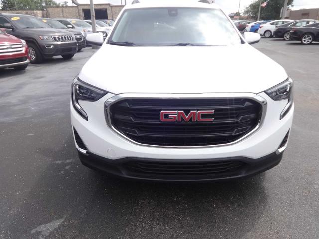 Used 2021 GMC Terrain SLE with VIN 3GKALTEVXML345826 for sale in Eaton, OH