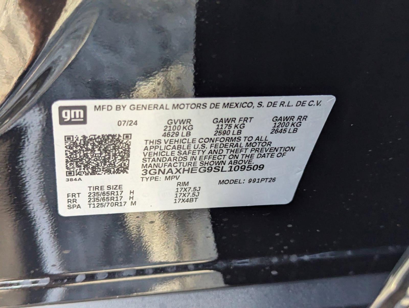 2025 Chevrolet Equinox Vehicle Photo in MIAMI, FL 33134-2699