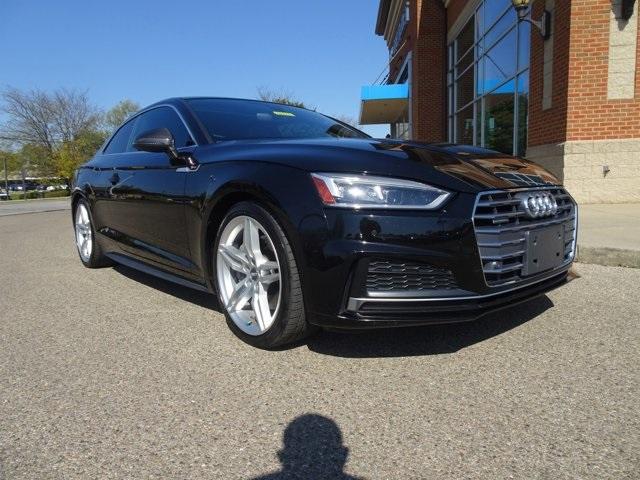 Used 2018 Audi A5 Coupe Premium Plus with VIN WAUTNAF59JA006959 for sale in Montgomery, OH