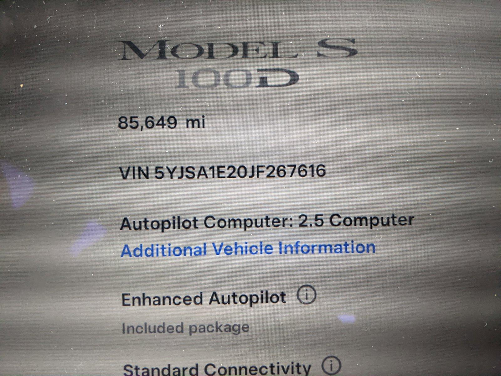 2018 Tesla Model S Vehicle Photo in Austin, TX 78728