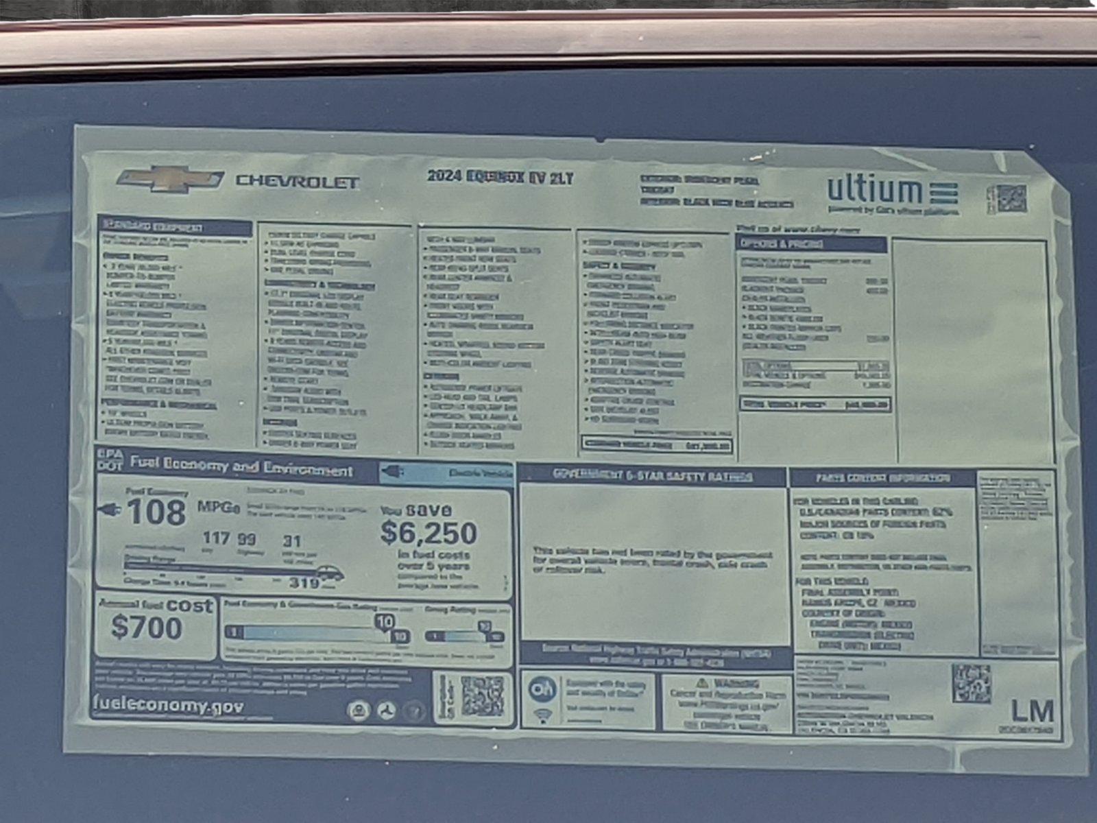 2024 Chevrolet Equinox EV Vehicle Photo in VALENCIA, CA 91355-1705