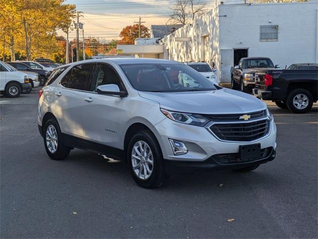 Used 2020 Chevrolet Equinox LT with VIN 2GNAXUEV1L6241841 for sale in Fairfield, CT