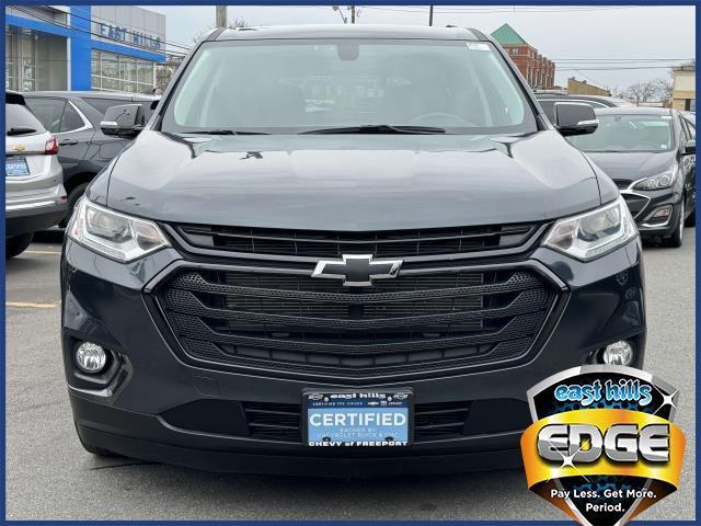 Certified 2021 Chevrolet Traverse 3LT with VIN 1GNEVHKW3MJ112175 for sale in Freeport, NY