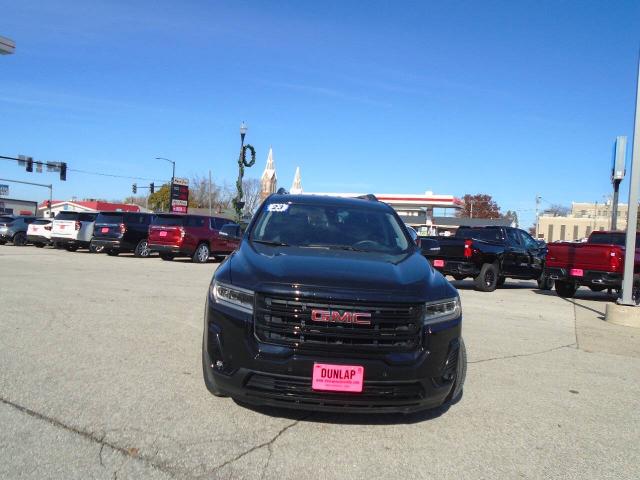 Certified 2023 GMC Acadia SLT with VIN 1GKKNUL45PZ124534 for sale in Independence, IA