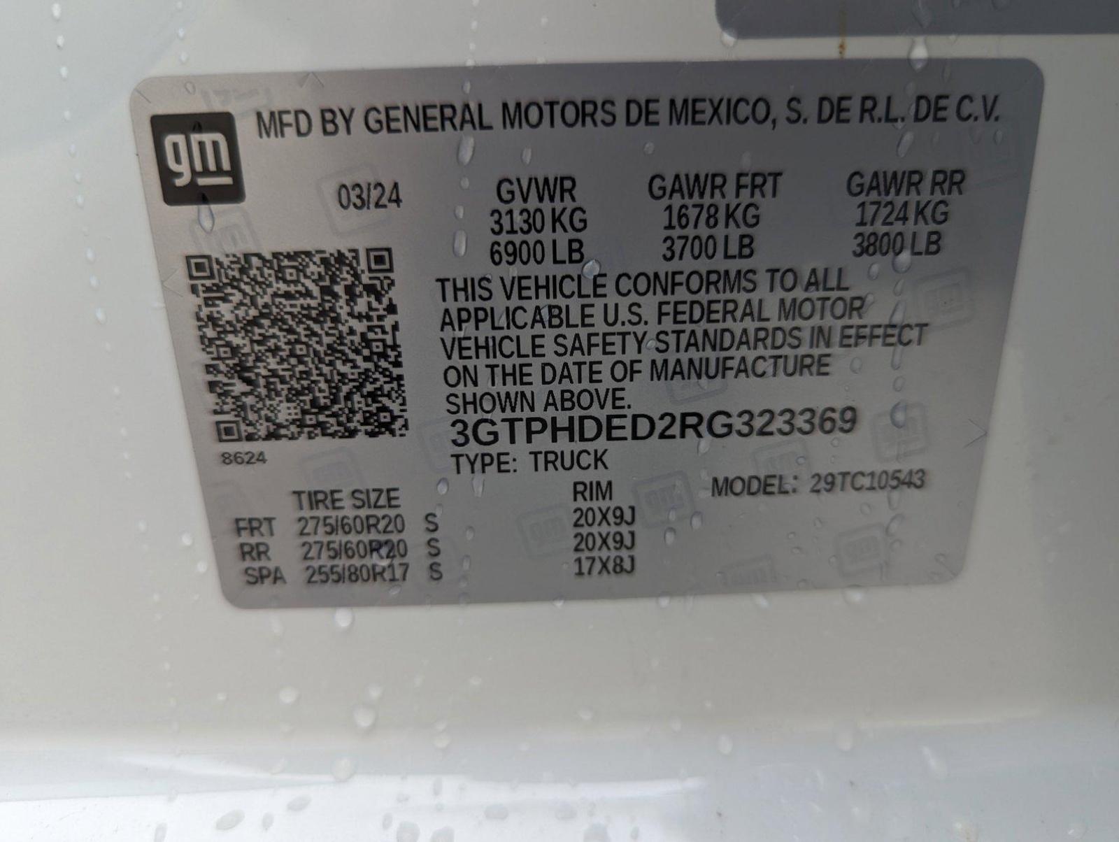 2024 GMC Sierra 1500 Vehicle Photo in CORPUS CHRISTI, TX 78412-4902