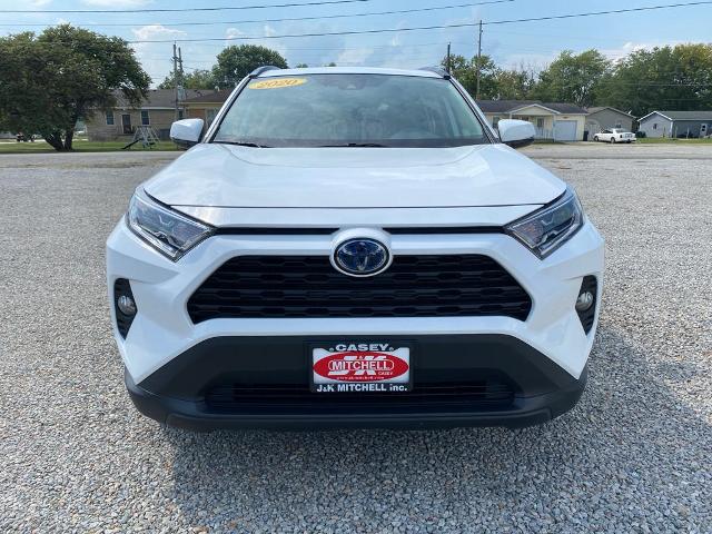 Used 2020 Toyota RAV4 XLE with VIN 2T3RWRFVXLW052362 for sale in Casey, IL