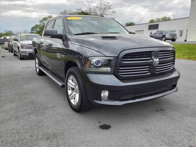 Used 2016 RAM Ram 1500 Pickup Sport with VIN 1C6RR7MT1GS248113 for sale in Chambersburg, PA