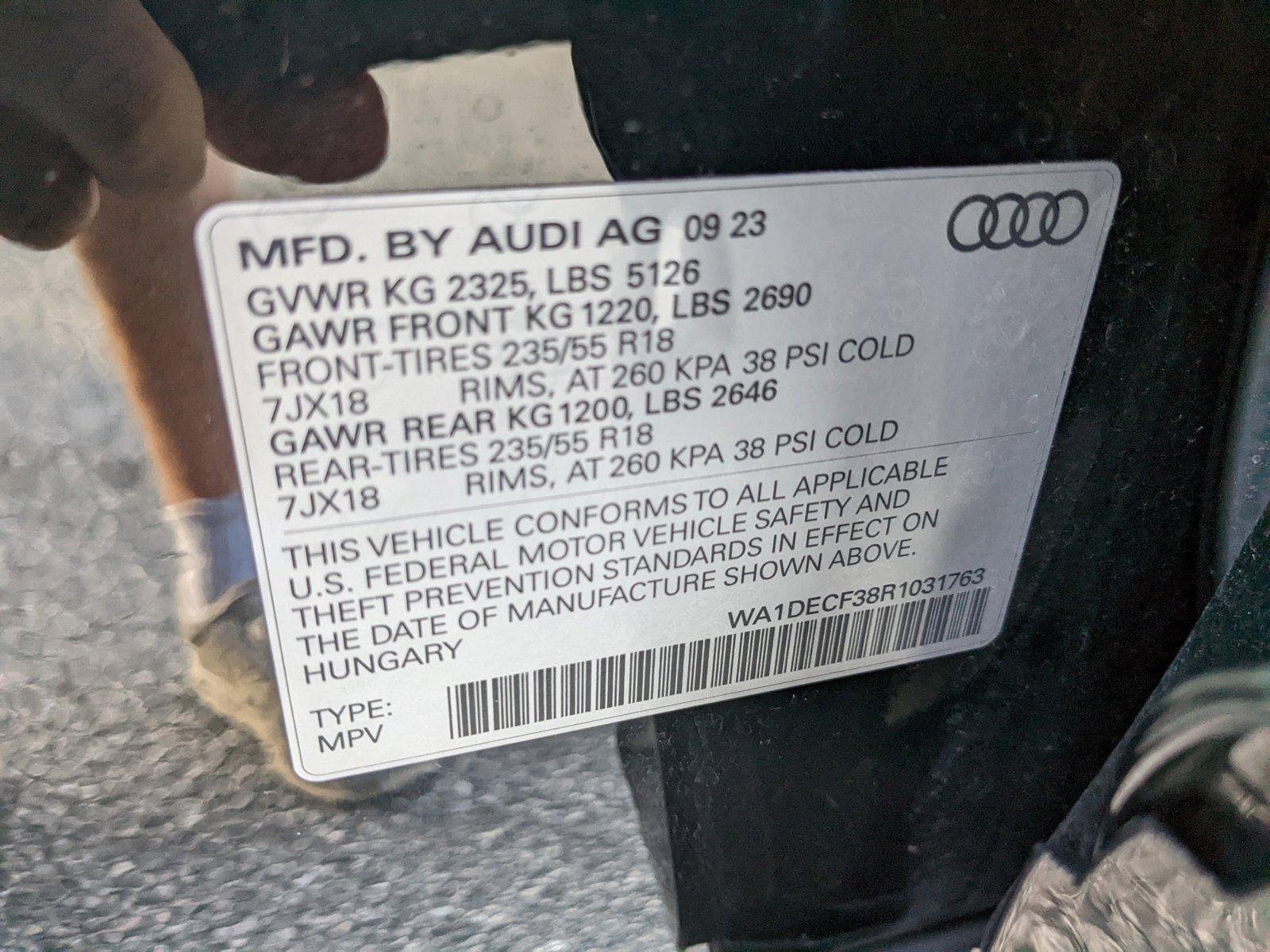 2024 Audi Q3 Vehicle Photo in Orlando, FL 32811