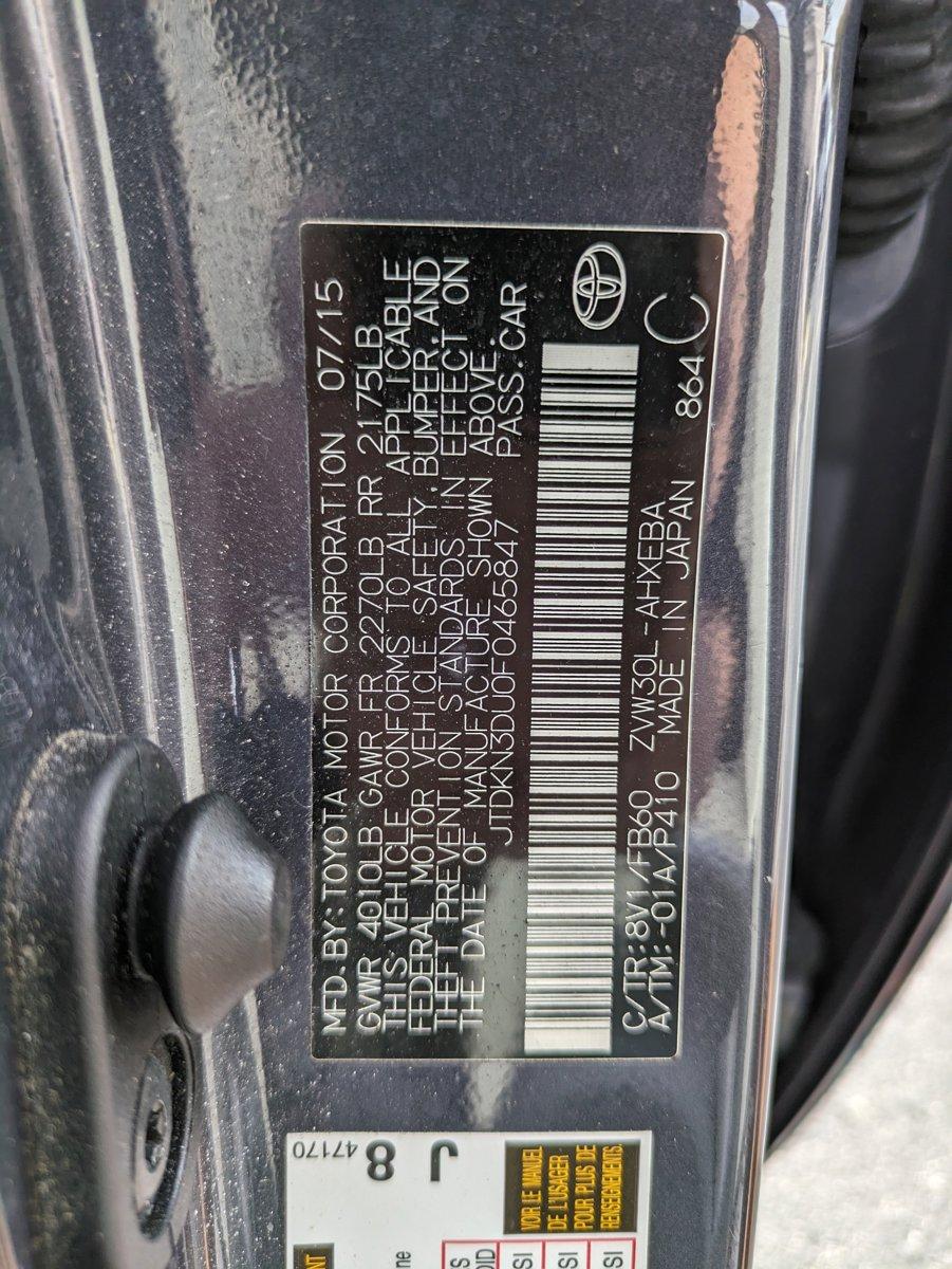 2015 Toyota Prius Vehicle Photo in Sanford, FL 32771