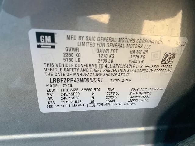 2022 Buick Envision Vehicle Photo in ZELIENOPLE, PA 16063-2910