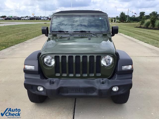 Used 2021 Jeep Wrangler Unlimited Sport S with VIN 1C4HJXDG4MW532628 for sale in Dry Ridge, KY