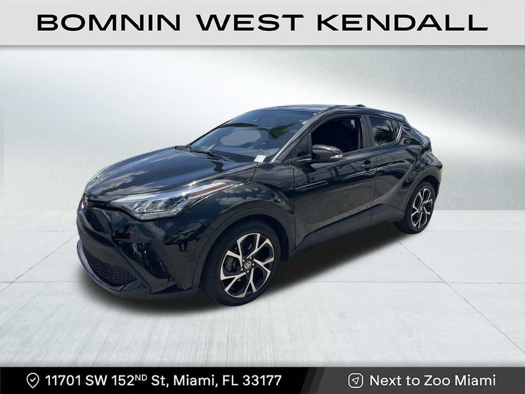 Used 2021 Toyota C-HR XLE with VIN JTNKHMBX9M1104405 for sale in Miami, FL