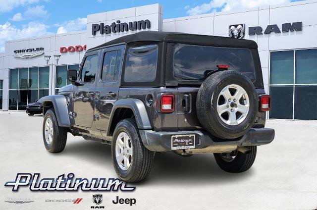 2020 Jeep Wrangler Unlimited Vehicle Photo in Weatherford, TX 76087