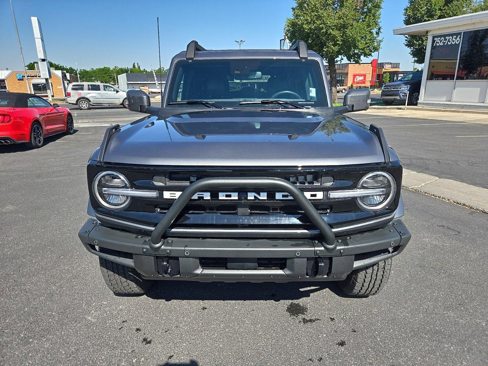 Used 2023 Ford Bronco 4-Door Outer Banks with VIN 1FMEE5DP7PLB70842 for sale in Logan, UT