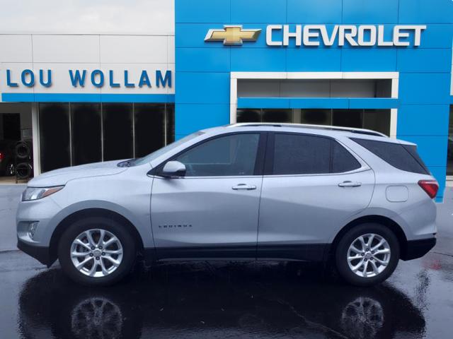 Used 2018 Chevrolet Equinox LT with VIN 2GNAXJEVXJ6328536 for sale in Cortland, OH