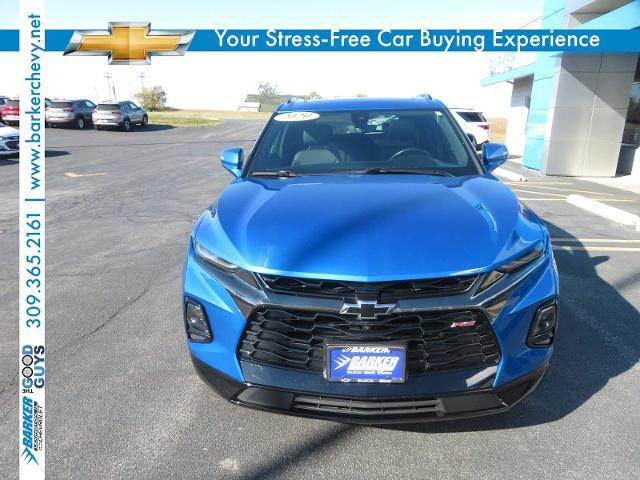 Used 2020 Chevrolet Blazer RS with VIN 3GNKBERS0LS641870 for sale in Lexington, IL