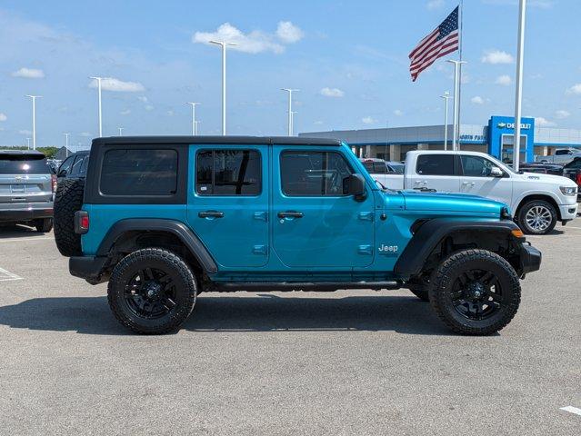 Used 2020 Jeep Wrangler Unlimited Sport S with VIN 1C4HJXDN1LW214592 for sale in Castroville, TX