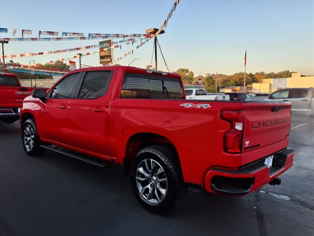 Used 2021 Chevrolet Silverado 1500 RST with VIN 1GCUYEED4MZ435723 for sale in Salem, OH