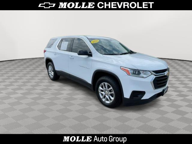 Used 2020 Chevrolet Traverse LS with VIN 1GNERFKW1LJ119276 for sale in Kansas City