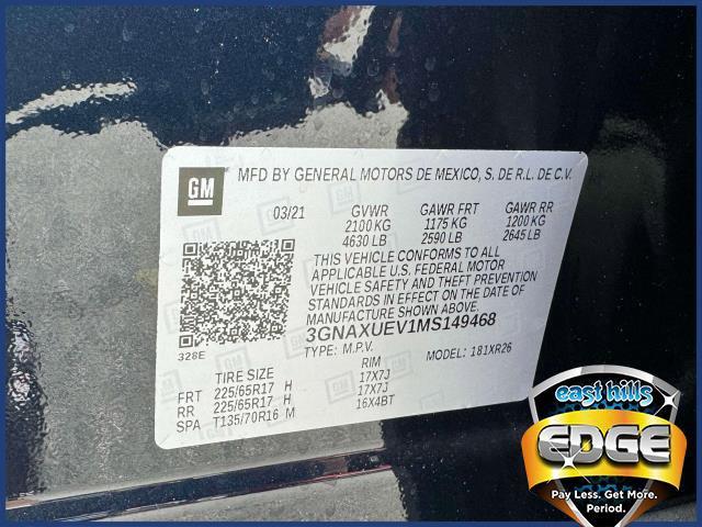 2021 Chevrolet Equinox Vehicle Photo in FREEPORT, NY 11520-3923