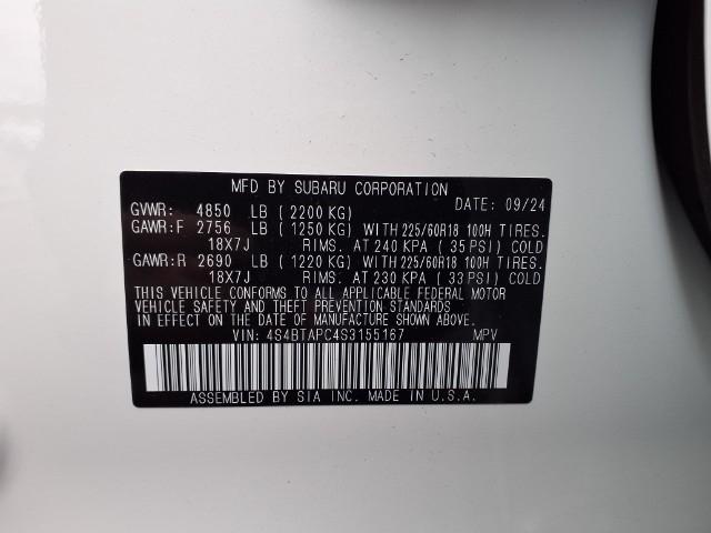 2025 Subaru Outback Vehicle Photo in Oshkosh, WI 54904