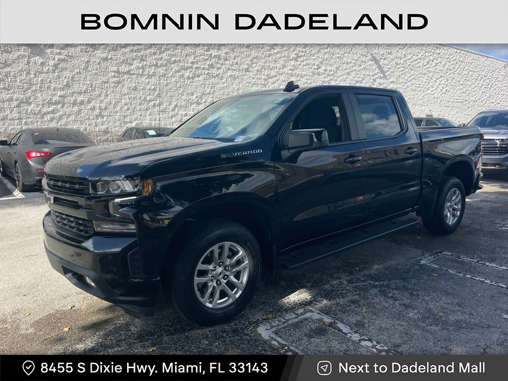 Used 2022 Chevrolet Silverado 1500 Limited RST with VIN 3GCPWDED8NG174918 for sale in Miami, FL