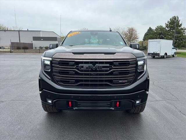 Certified 2022 GMC Sierra 1500 AT4X with VIN 3GTUUFEL0NG570126 for sale in Aurora, IL