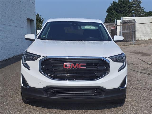 Certified 2021 GMC Terrain SLE with VIN 3GKALMEV8ML302463 for sale in Plymouth, MI