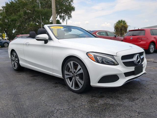 Used 2017 Mercedes-Benz C-Class Cabriolet C300 with VIN WDDWK4JB8HF563078 for sale in Arcadia, FL