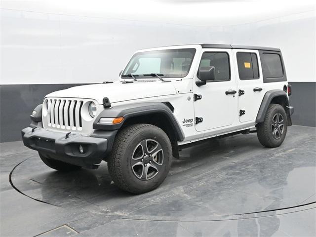 Used 2019 Jeep Wrangler Unlimited Sport with VIN 1C4HJXDG2KW578116 for sale in Grafton, WV