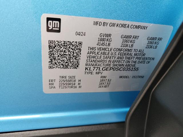 2025 Chevrolet Trax Vehicle Photo in JOLIET, IL 60435-8135