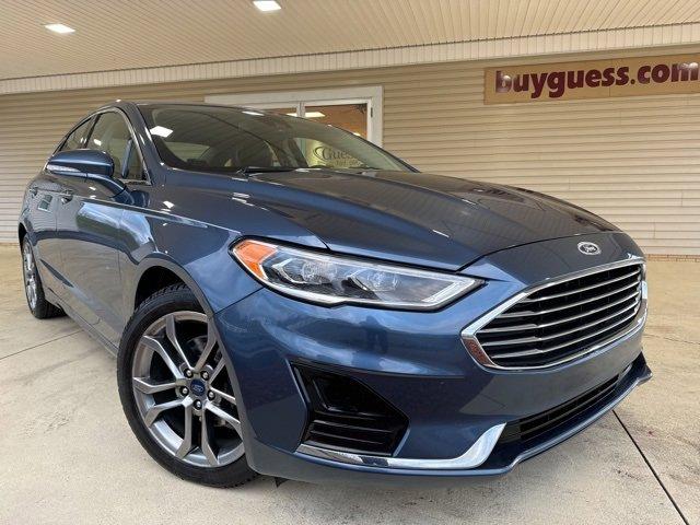 Used 2019 Ford Fusion SEL with VIN 3FA6P0CD0KR233535 for sale in Carrollton, OH