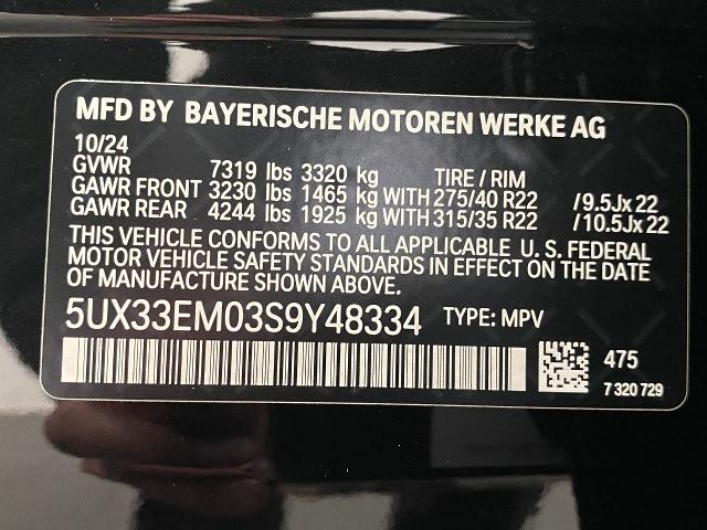 2025 BMW X7 M60i Vehicle Photo in Appleton, WI 54913