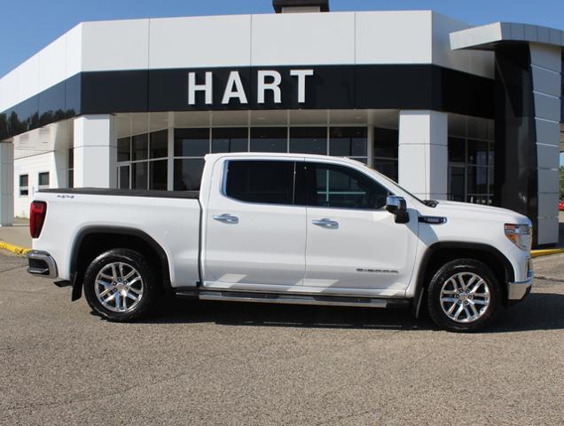 Used 2020 GMC Sierra 1500 SLT with VIN 3GTU9DET1LG326746 for sale in West Branch, MI