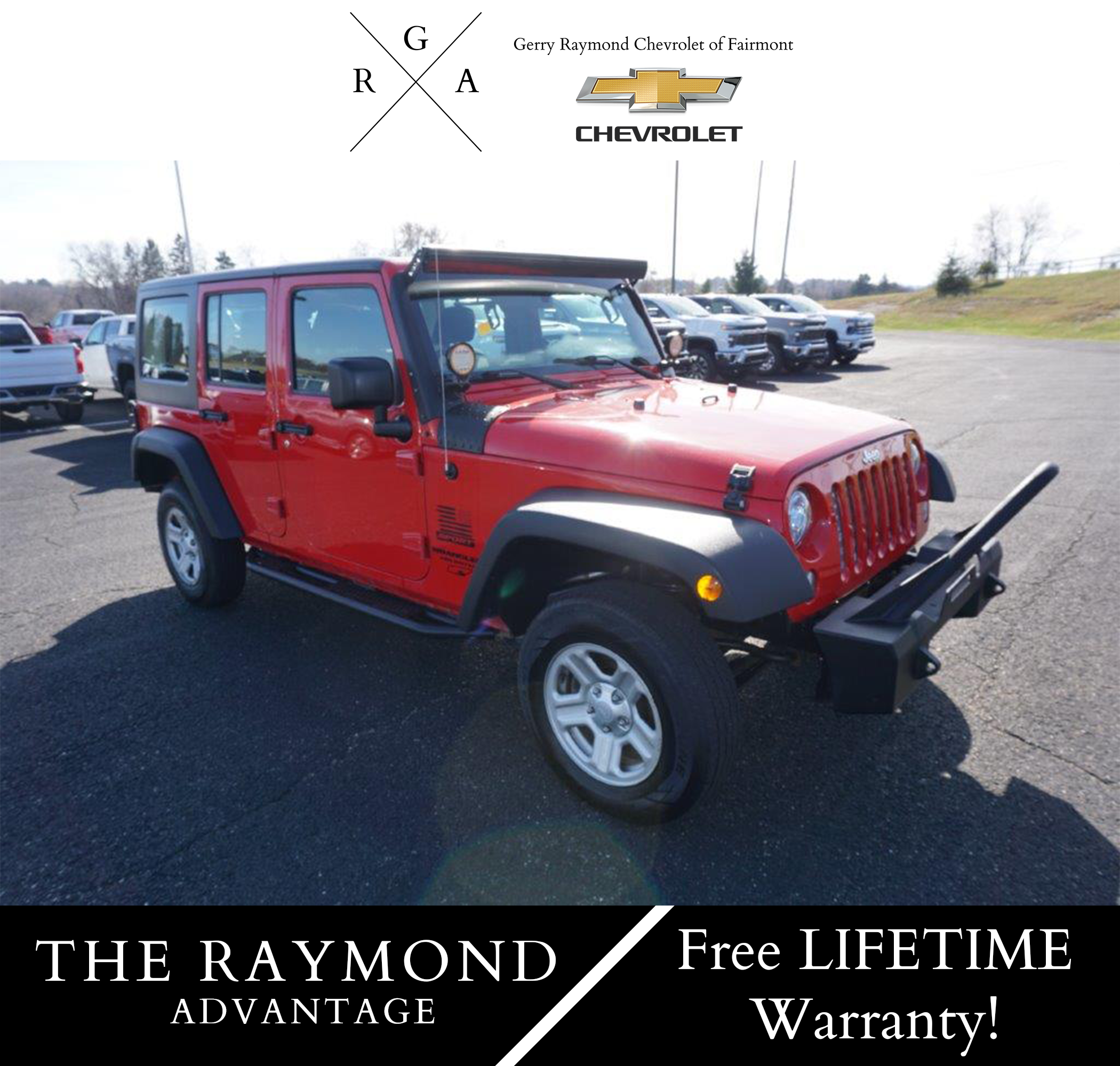 2017 Jeep Wrangler Unlimited Vehicle Photo in FAIRMONT, WV 26554-2318