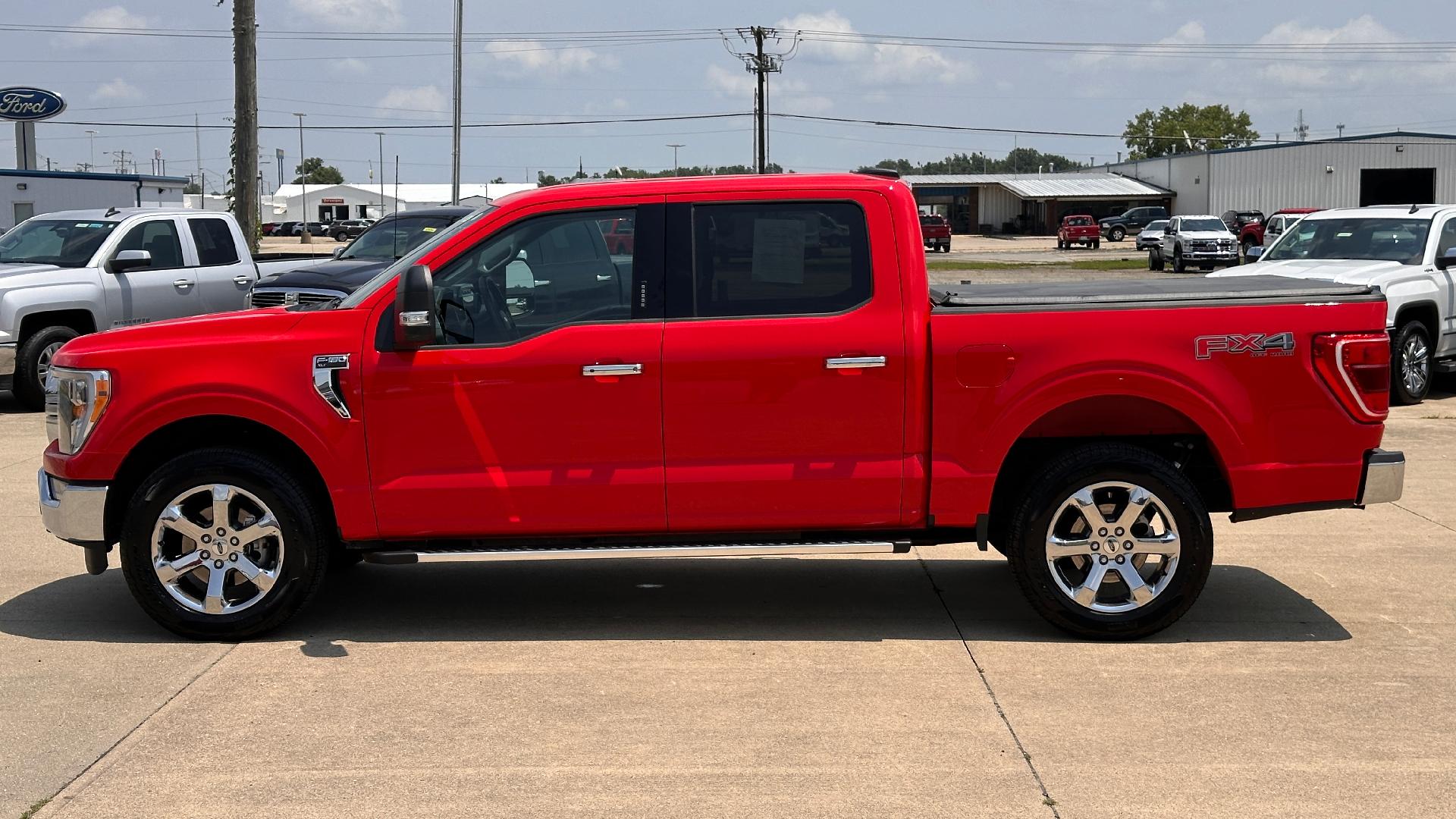 Used 2022 Ford F-150 XLT with VIN 1FTEW1EP7NKE76189 for sale in Salem, IL