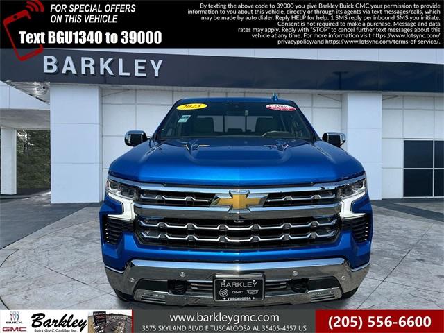 Used 2023 Chevrolet Silverado 1500 LTZ with VIN 1GCUDGED9PZ151340 for sale in Tuscaloosa, AL