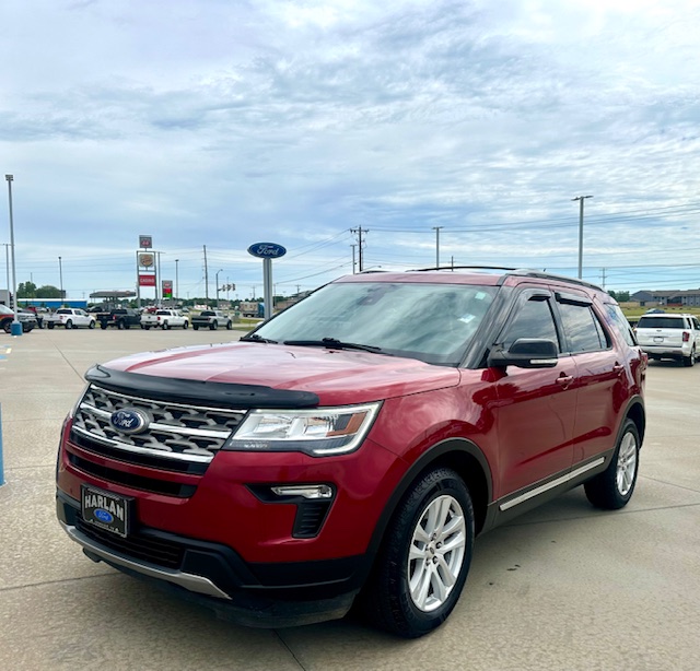 Used 2018 Ford Explorer XLT with VIN 1FM5K8D8XJGB94684 for sale in Okmulgee, OK