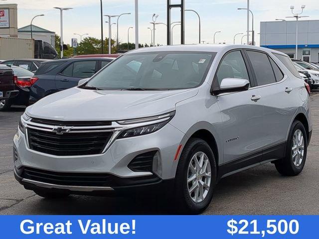 Used 2022 Chevrolet Equinox LT with VIN 3GNAXKEV9NL223283 for sale in Oak Lawn, IL