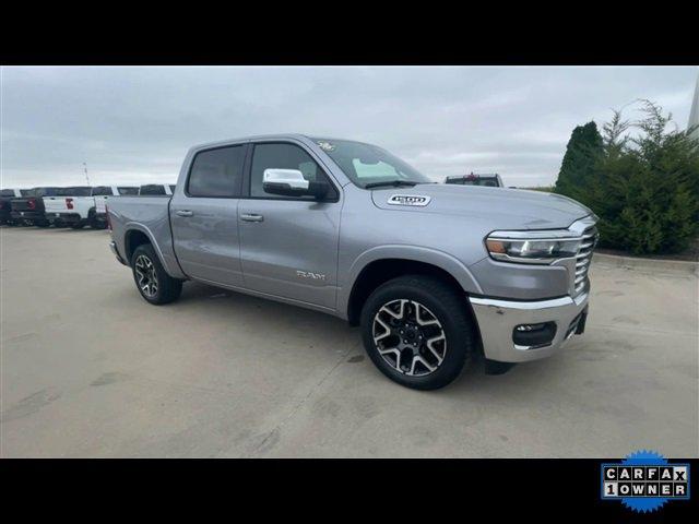 Used 2025 RAM Ram 1500 Pickup Laramie with VIN 1C6SRFJP8SN525821 for sale in Centralia, MO