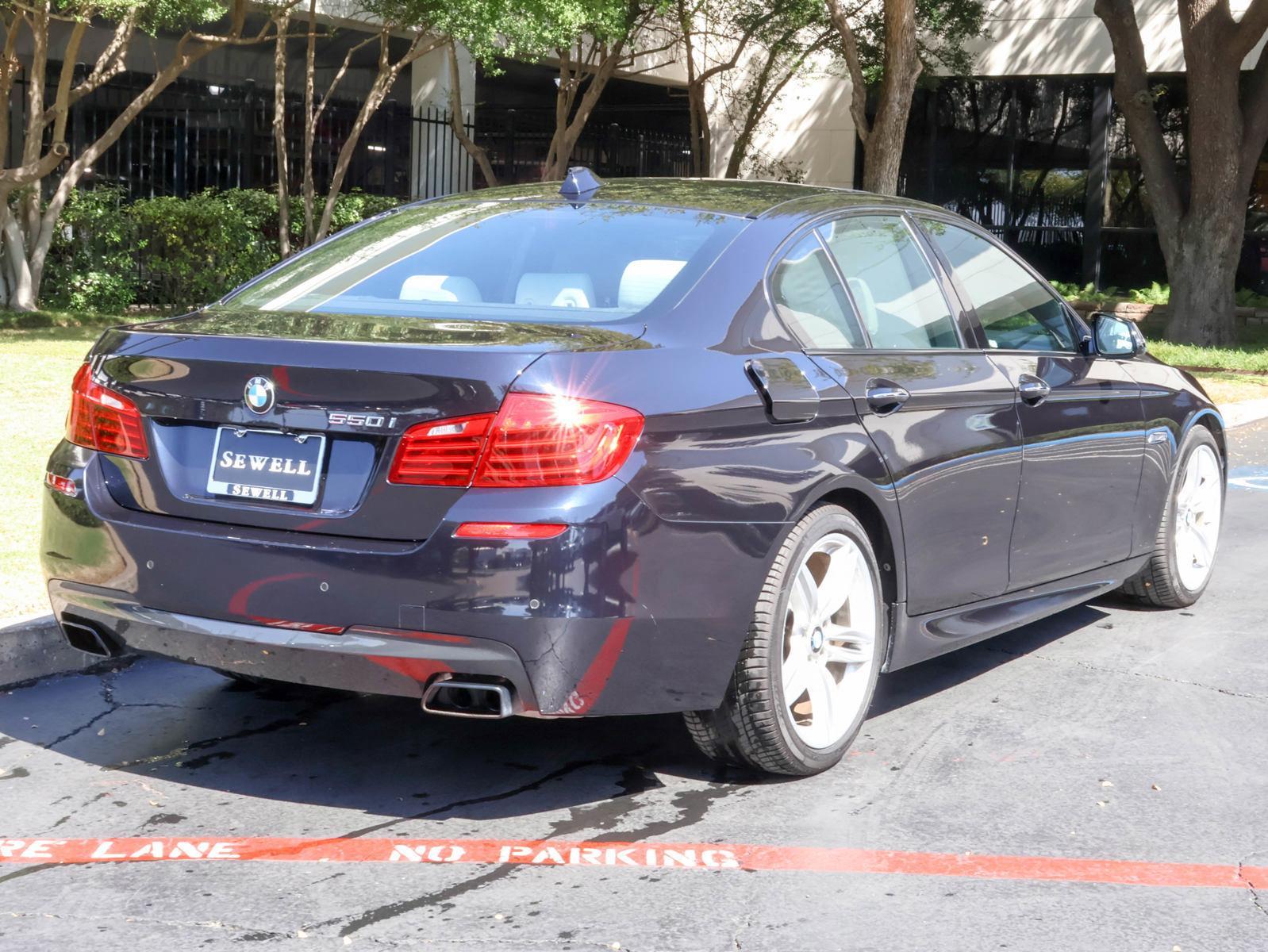 2016 BMW 550i Vehicle Photo in DALLAS, TX 75209-3095