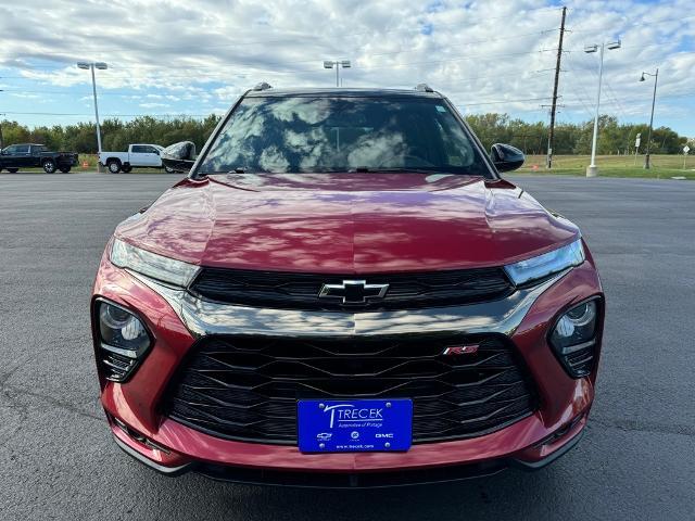 Used 2021 Chevrolet Trailblazer RS with VIN KL79MUSL0MB145198 for sale in Portage, WI