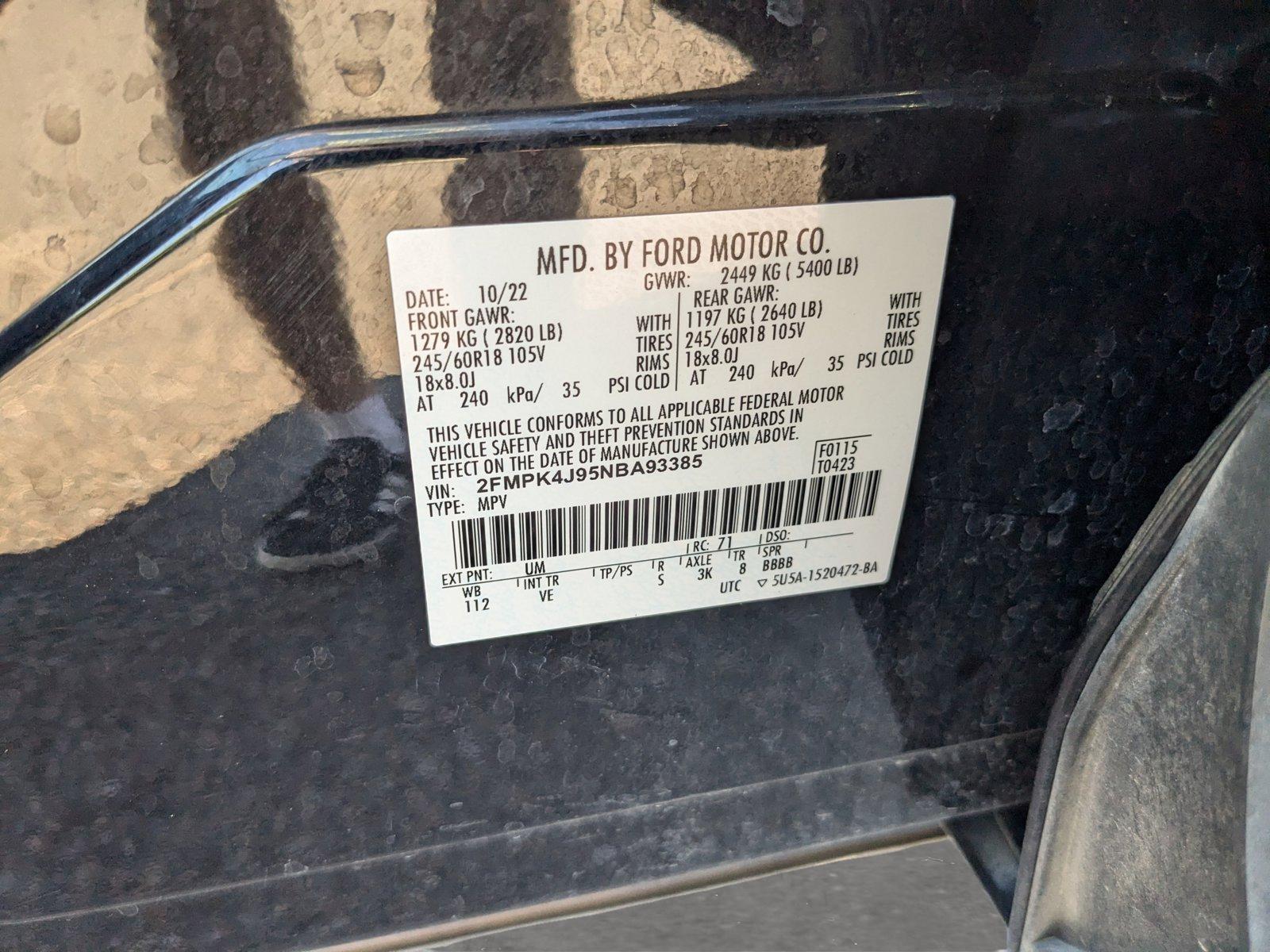 2022 Ford Edge Vehicle Photo in LONE TREE, CO 80124-2750